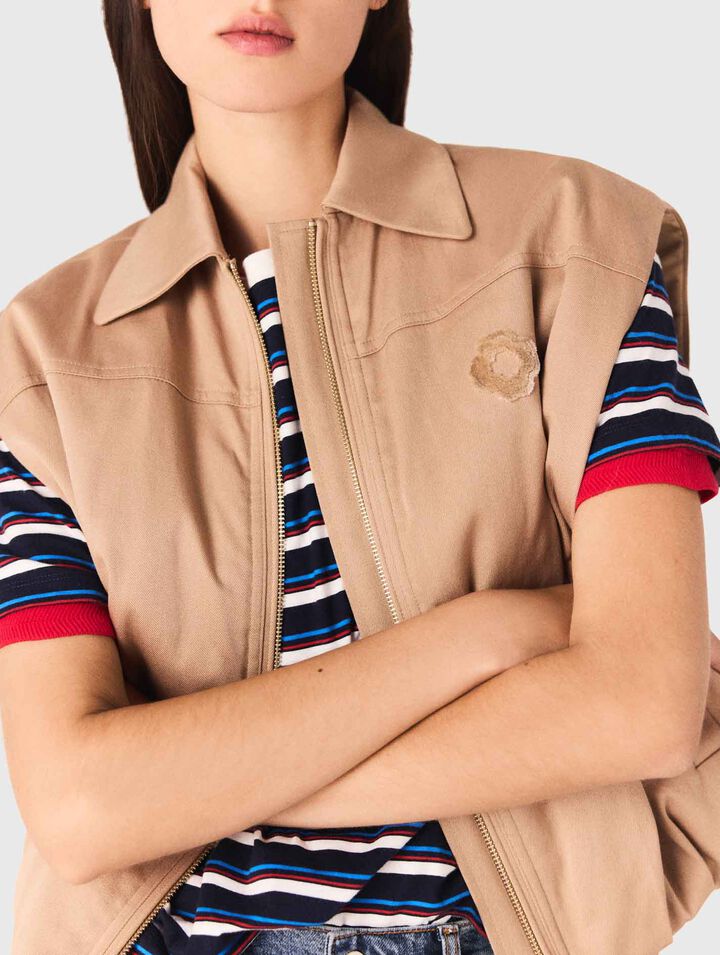 Blouson sans manches 