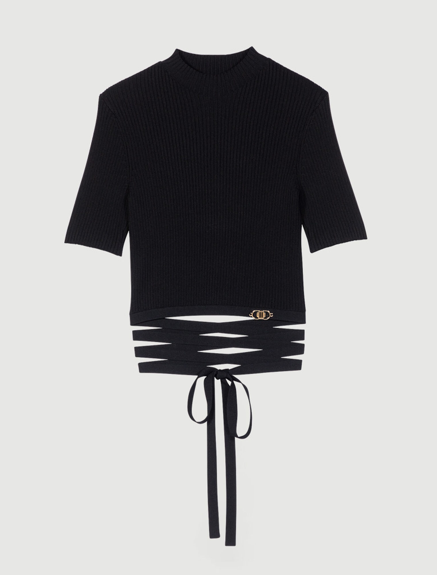 Crop top croisé
