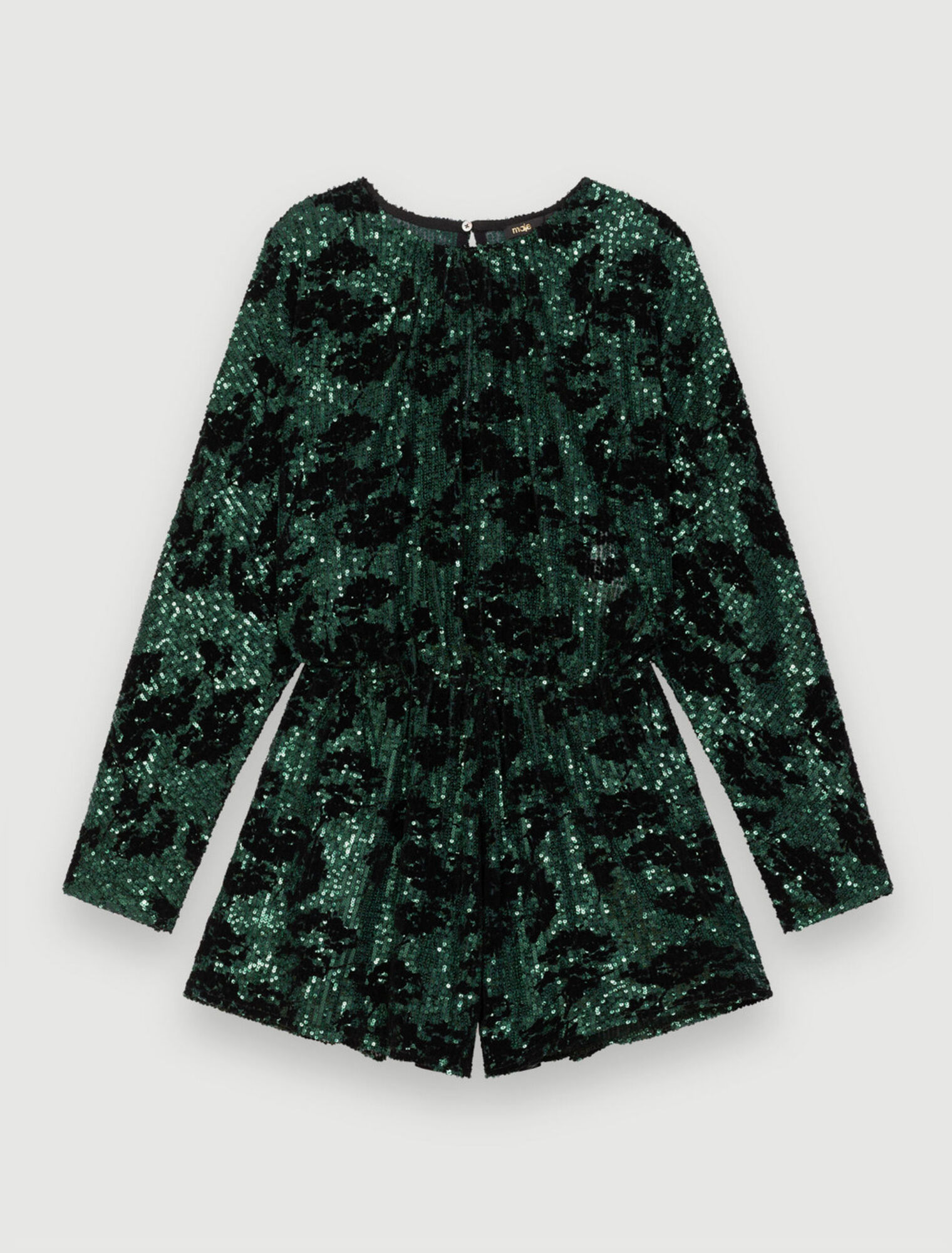 Combinaison short à sequins