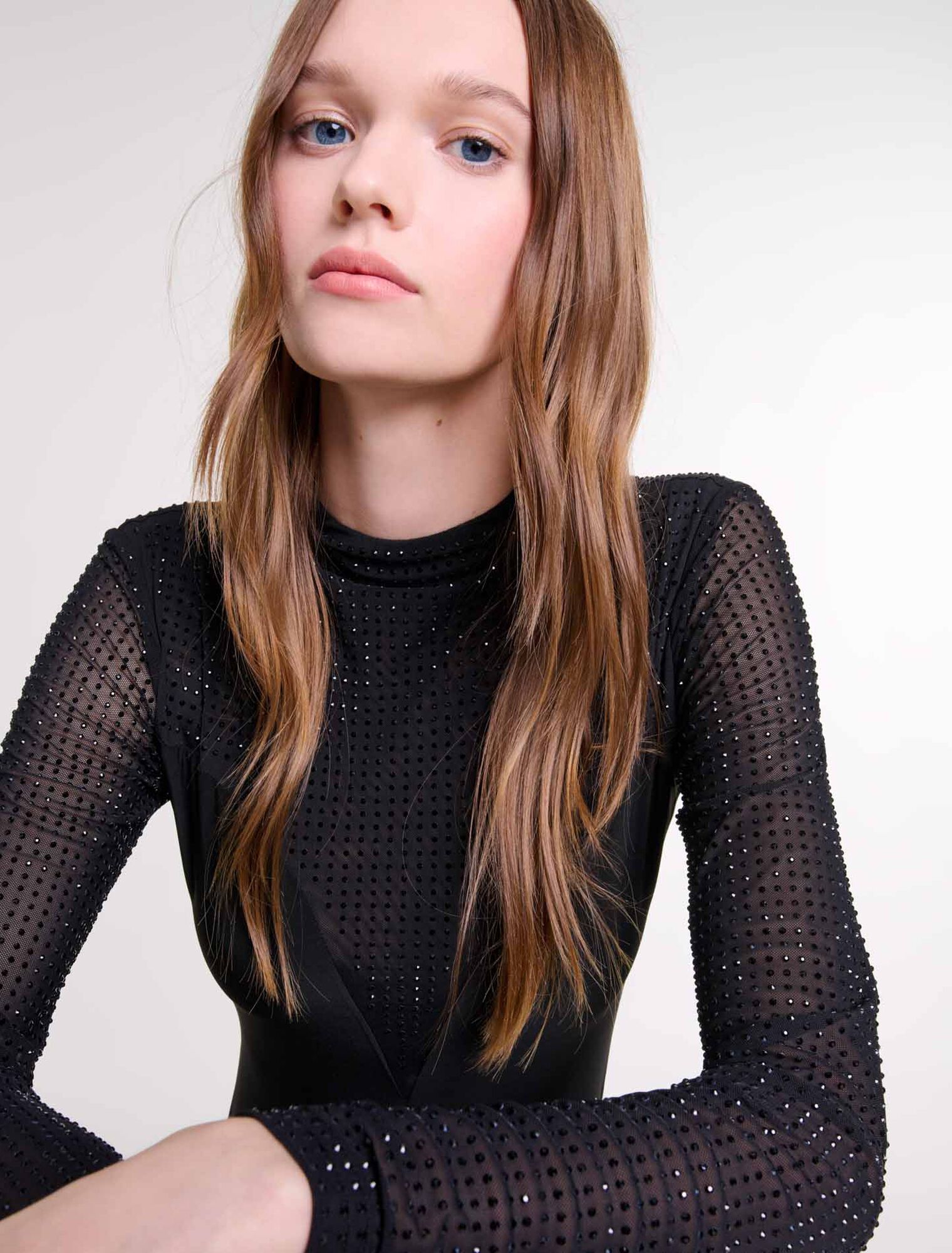 Rhinestone bodysuit