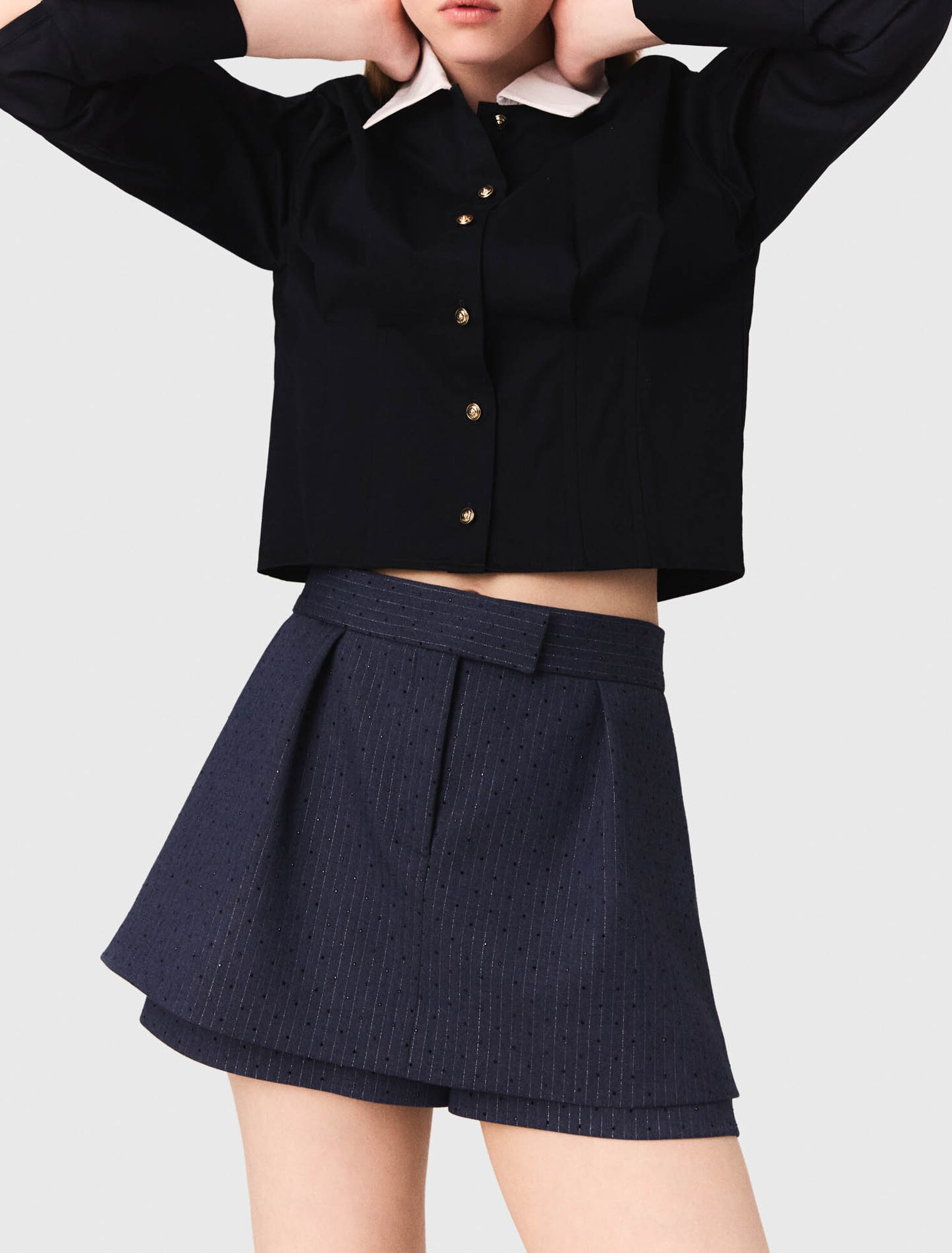Rhinestone shorts