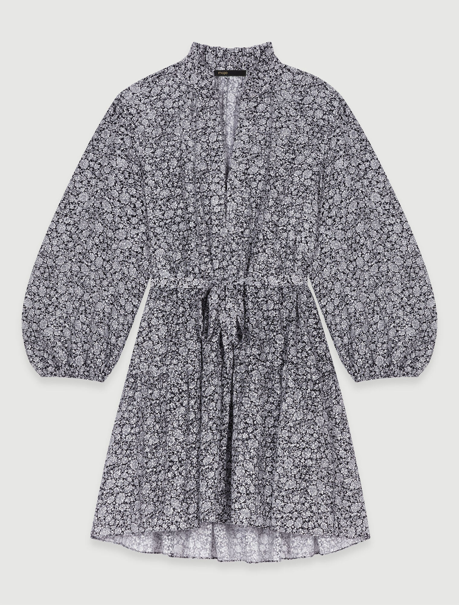 Robe courte à imprimé
