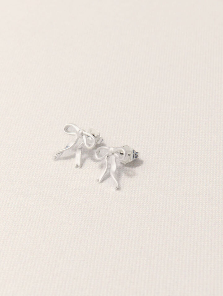 Small bow earrings