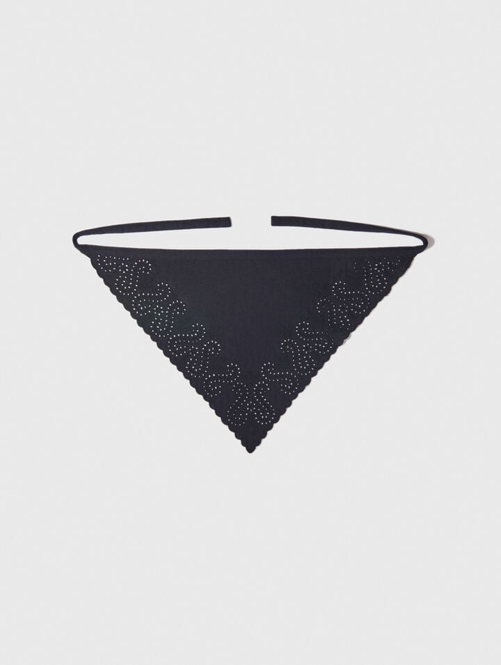Foulard triangle à nouer