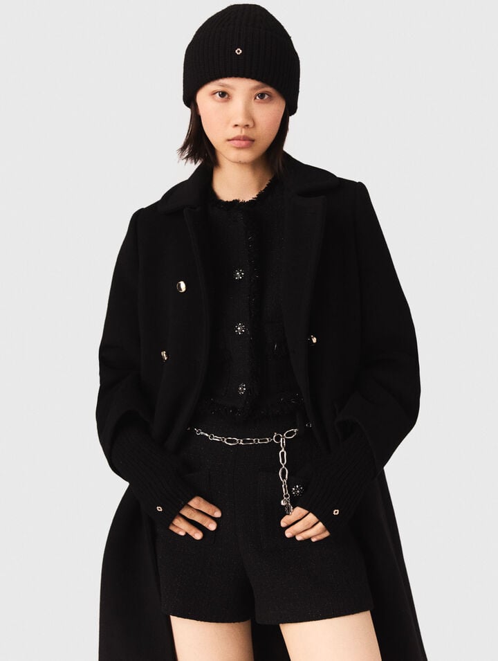 Bonnet en laine et cachemire