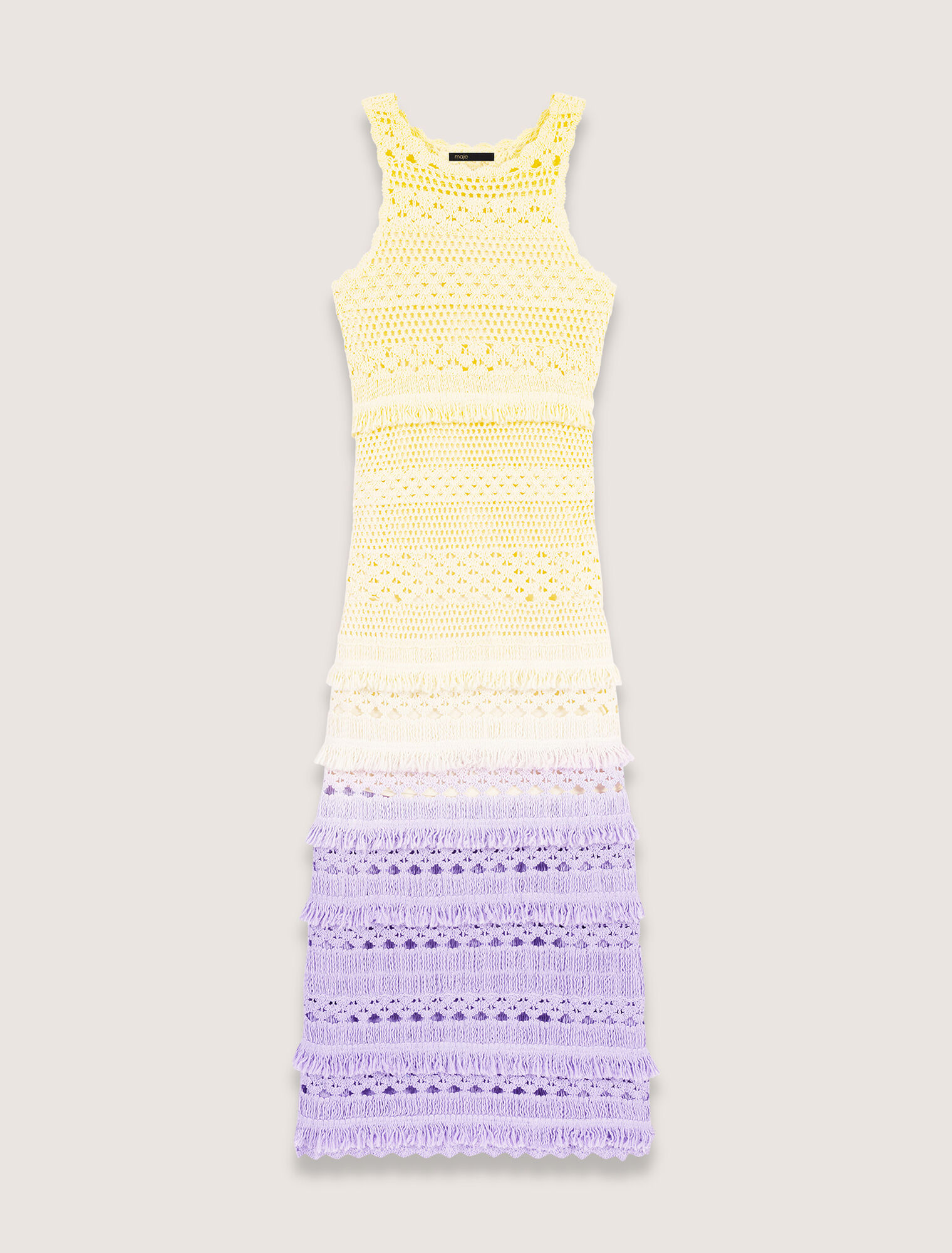 Crochet maxi dress