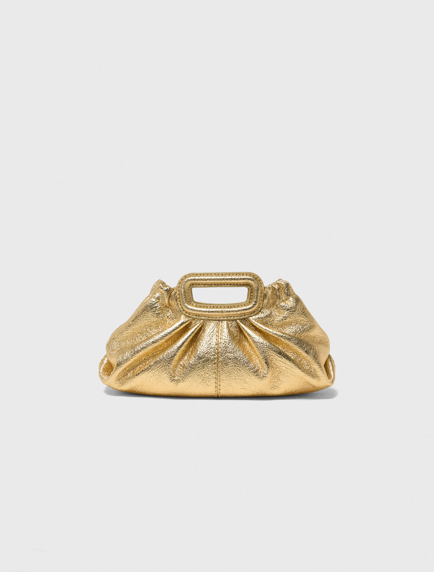 Metallic leather Milpli mini Clutch