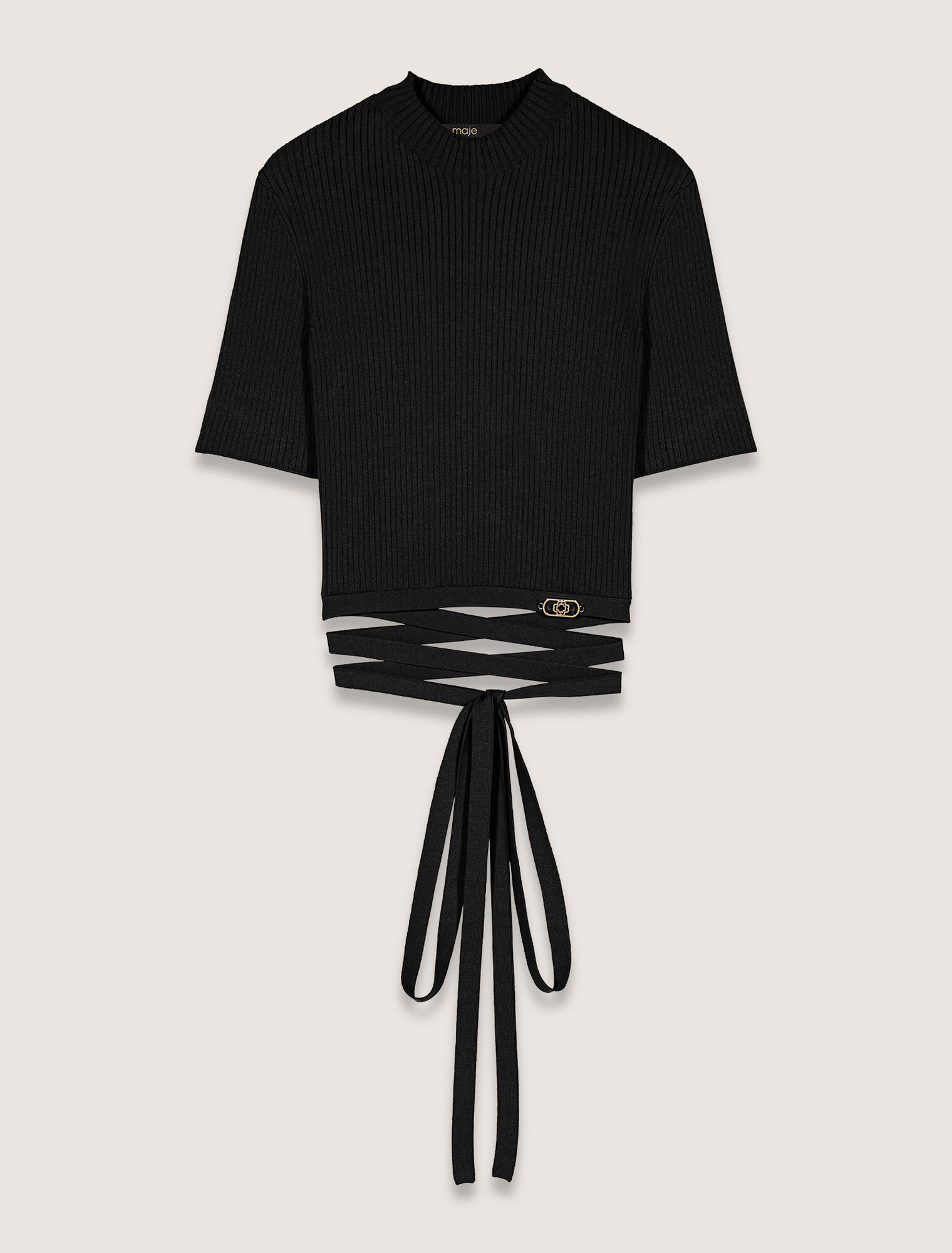 Crop top croisé
