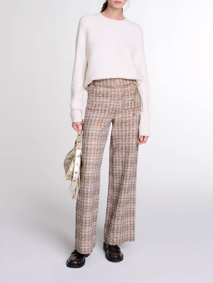 Tweed trousers