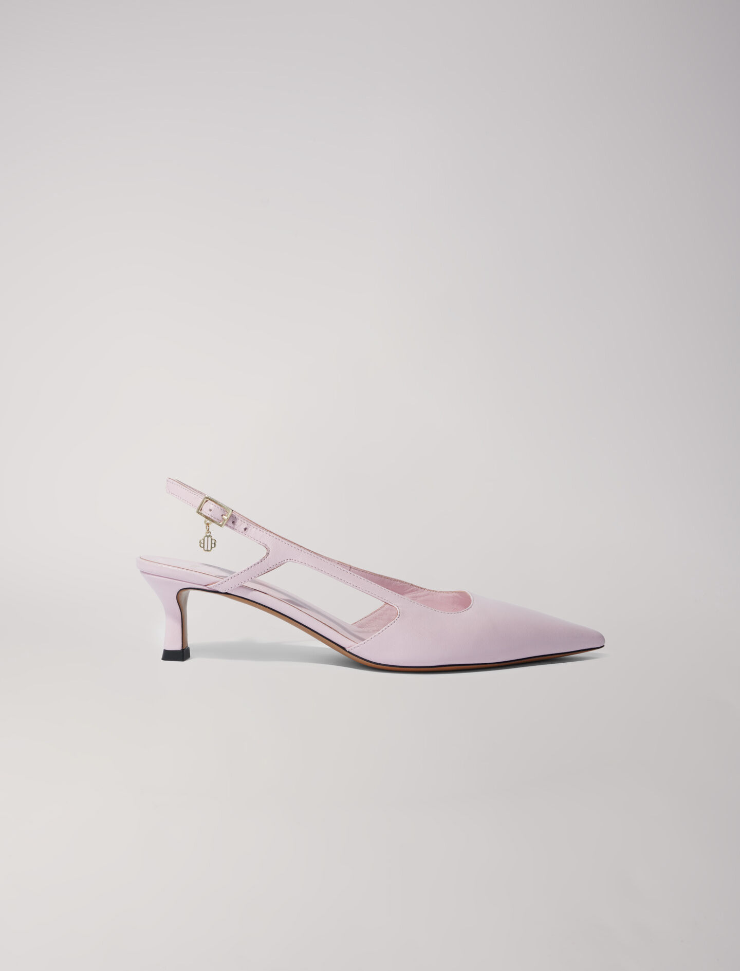 Escarpins pointus en cuir Escarpins Sandales Maje