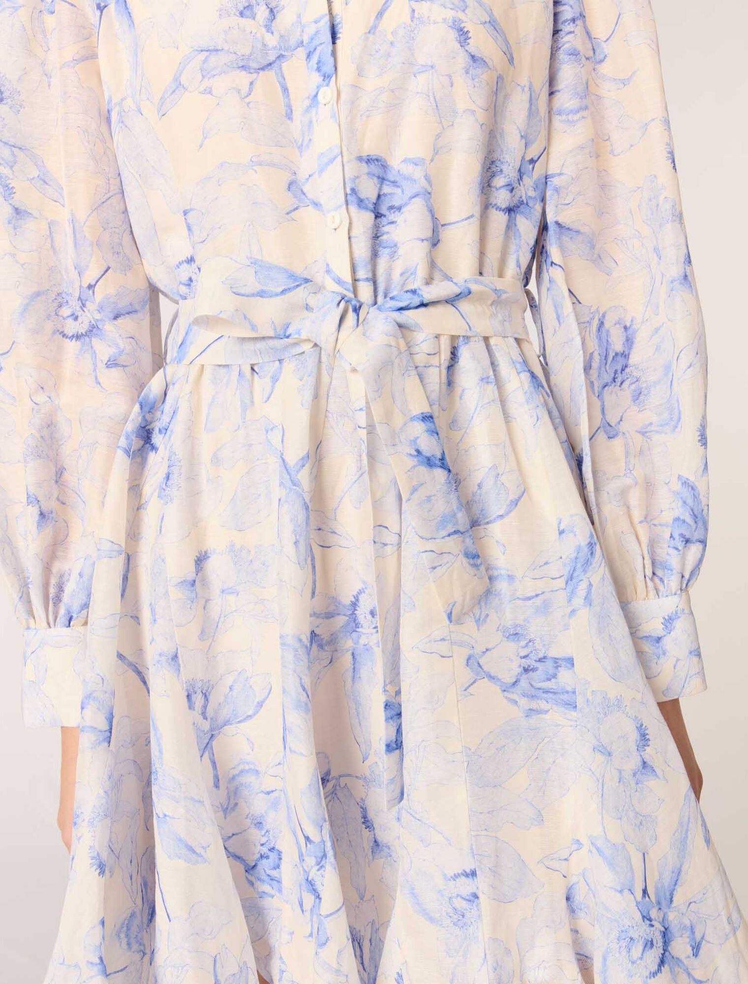 Robe chemise imprimée 