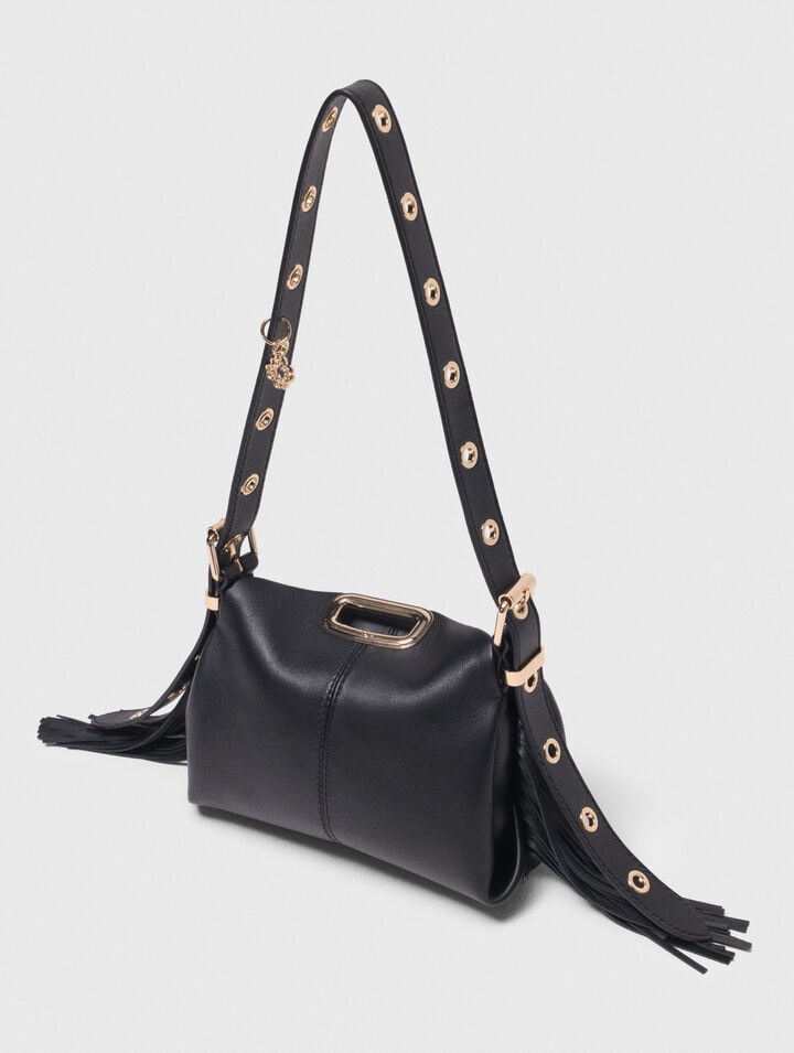 Sac Miss M mini à poignée dorée