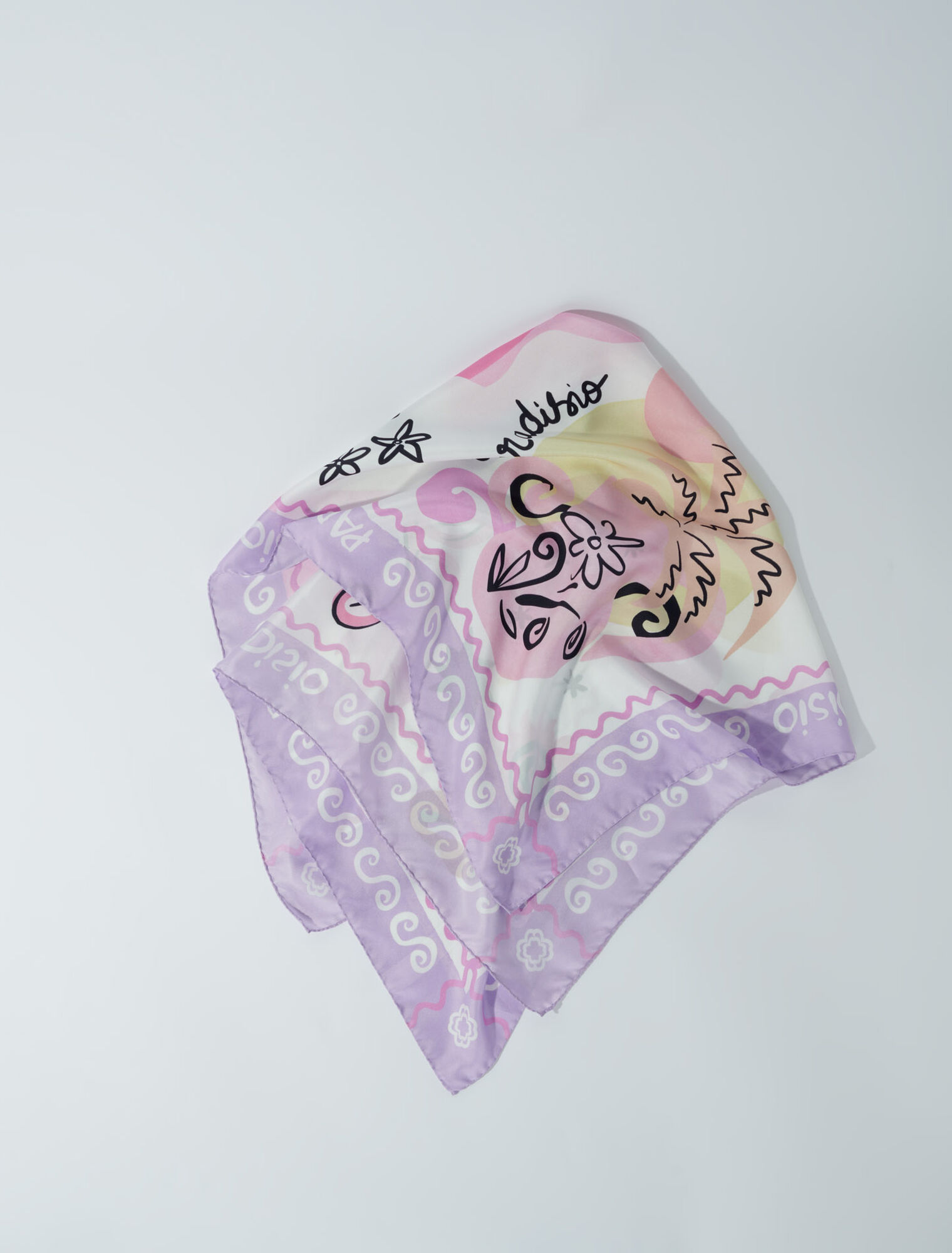 Paradisio silk scarf