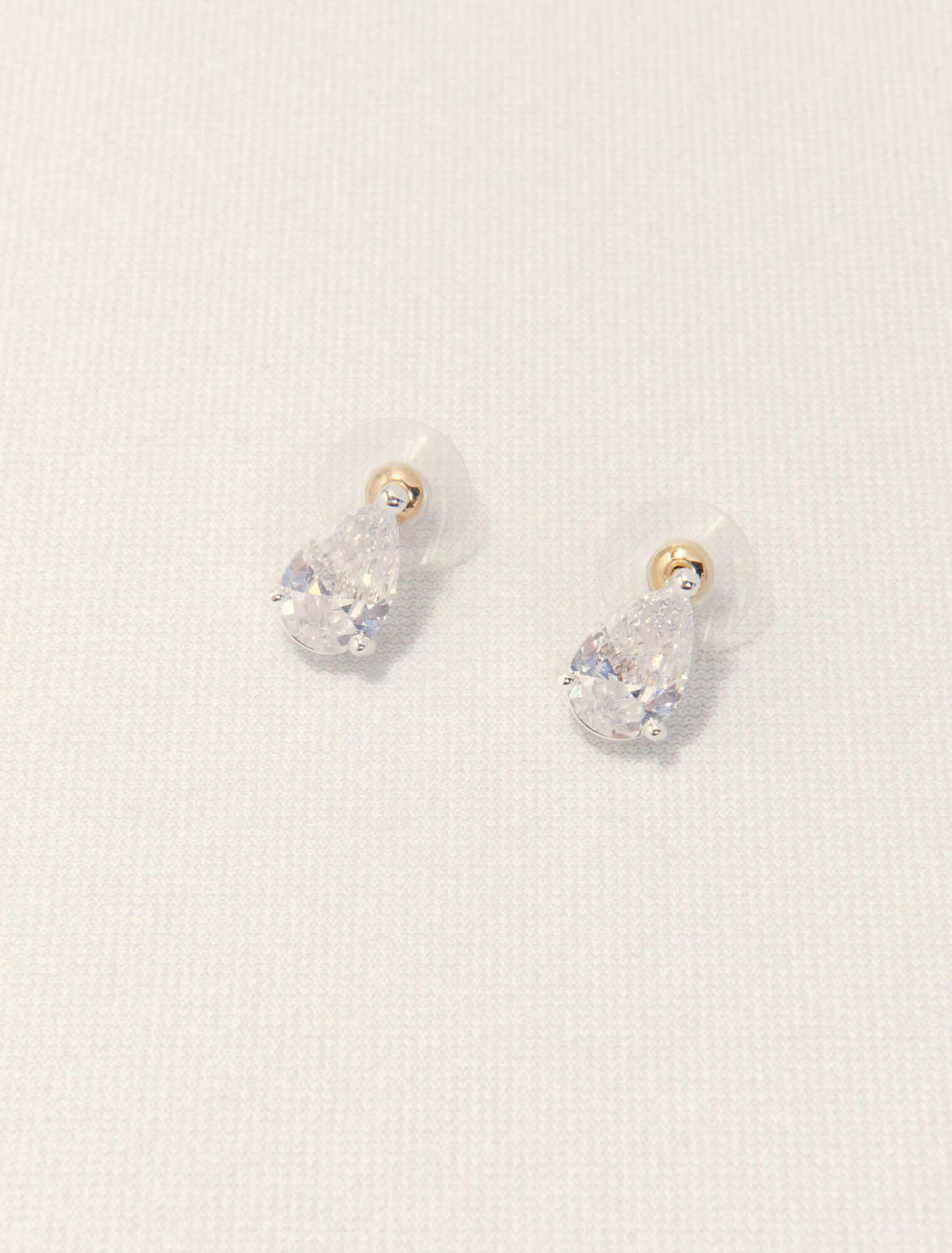 Petites boucles d'oreilles strass