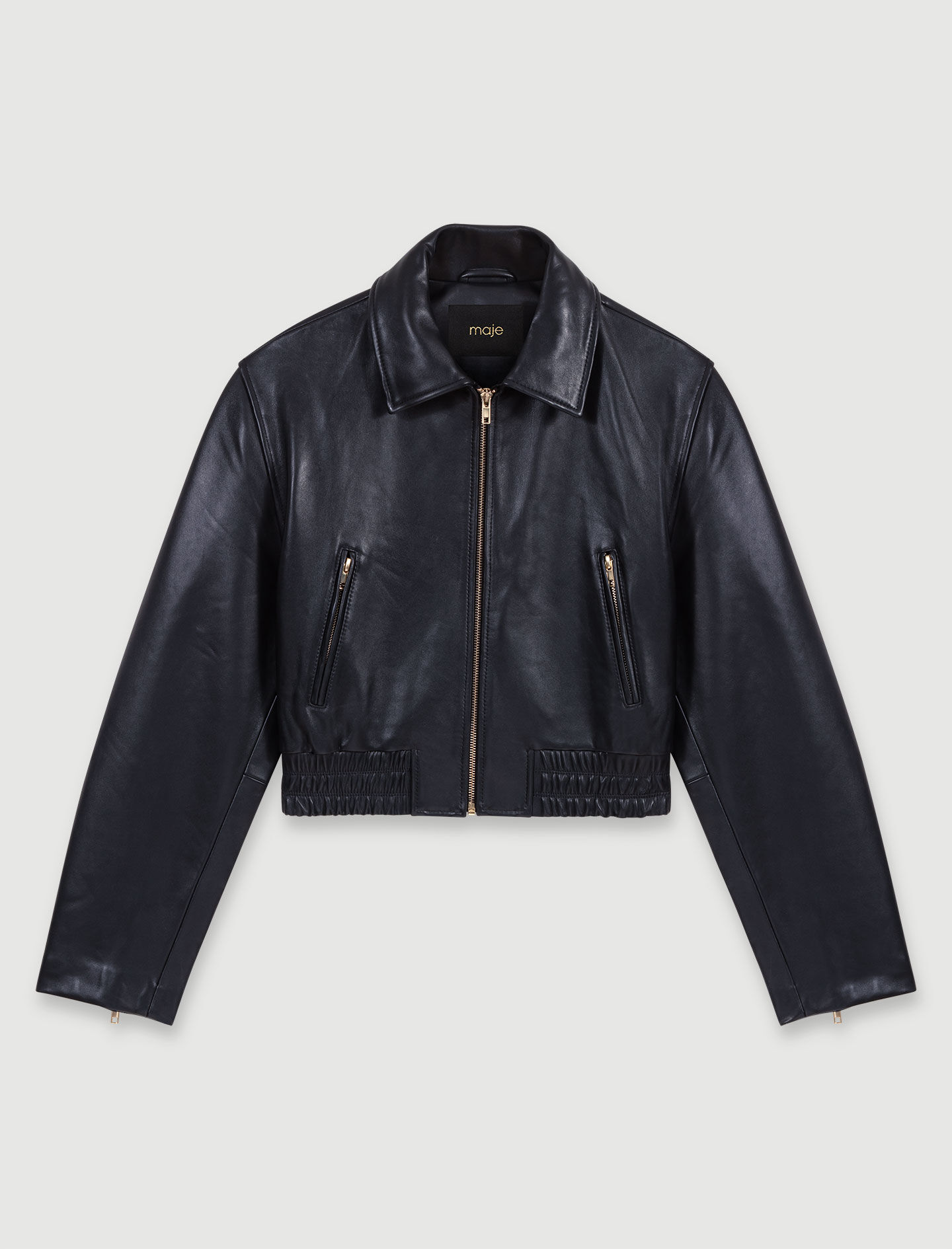 Leather jacket Jackets Maje