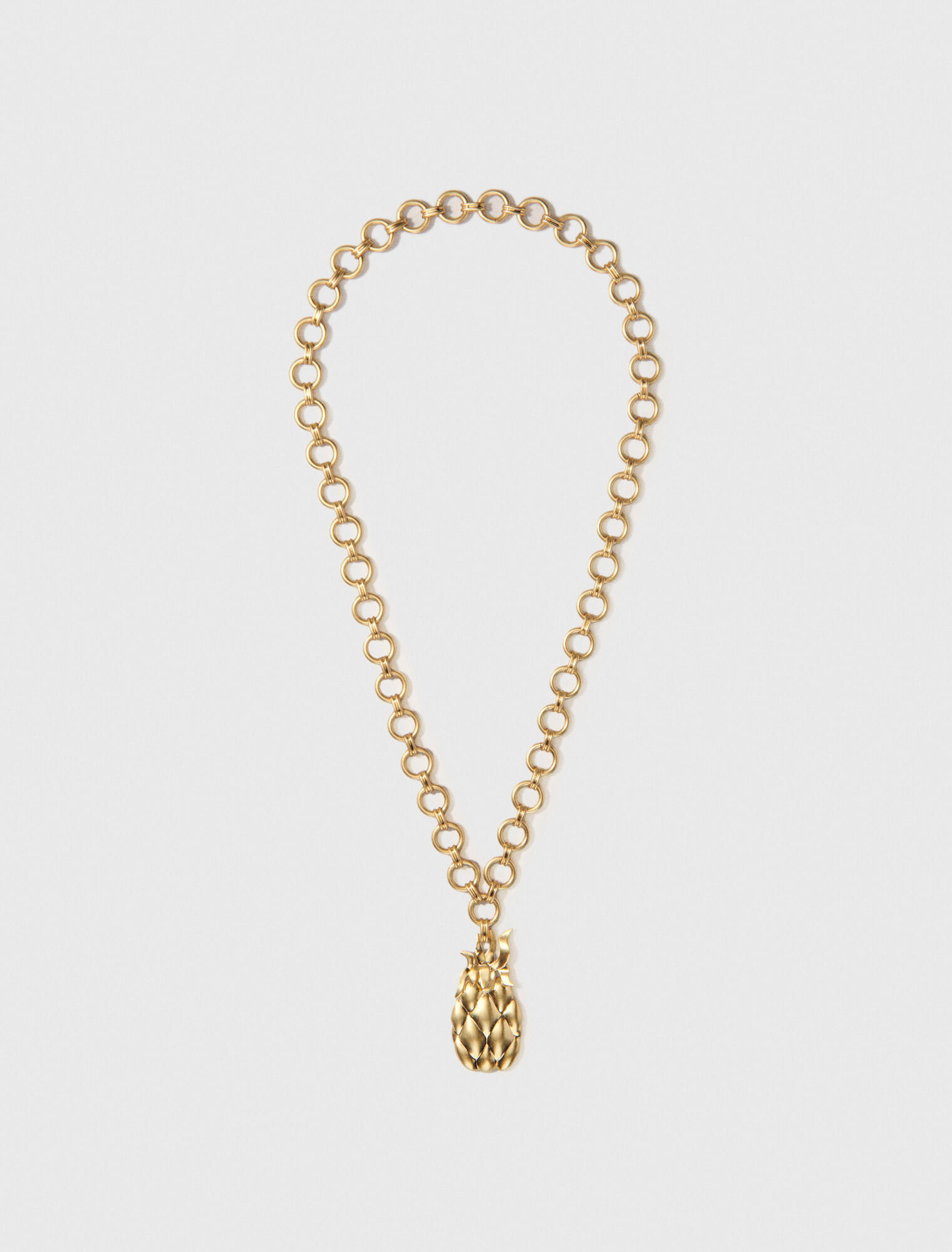 Pineapple long necklace