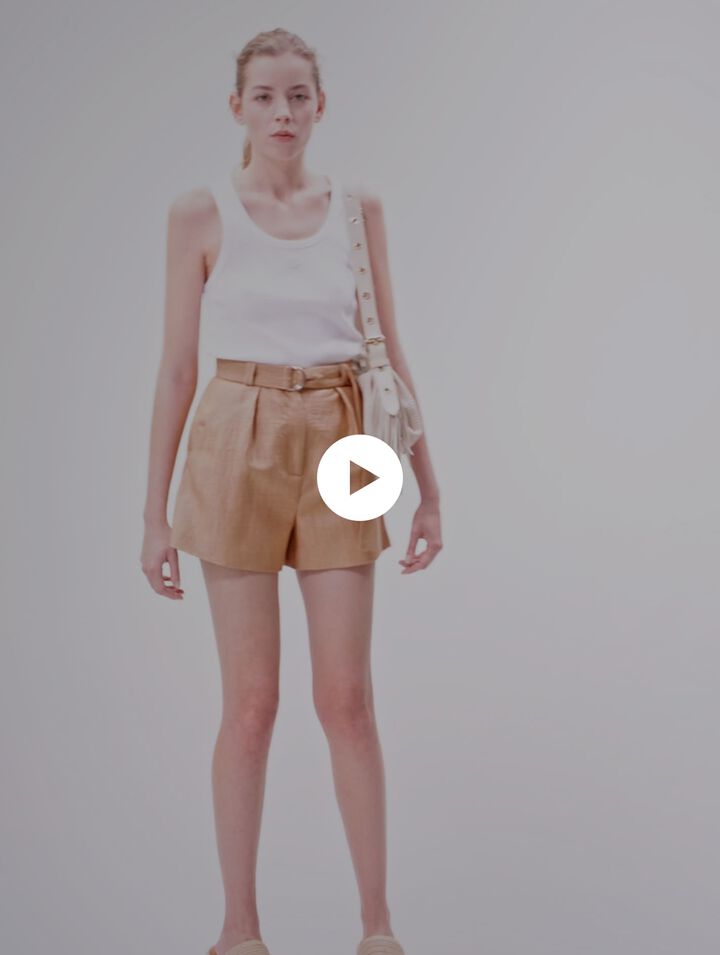 Short en lin