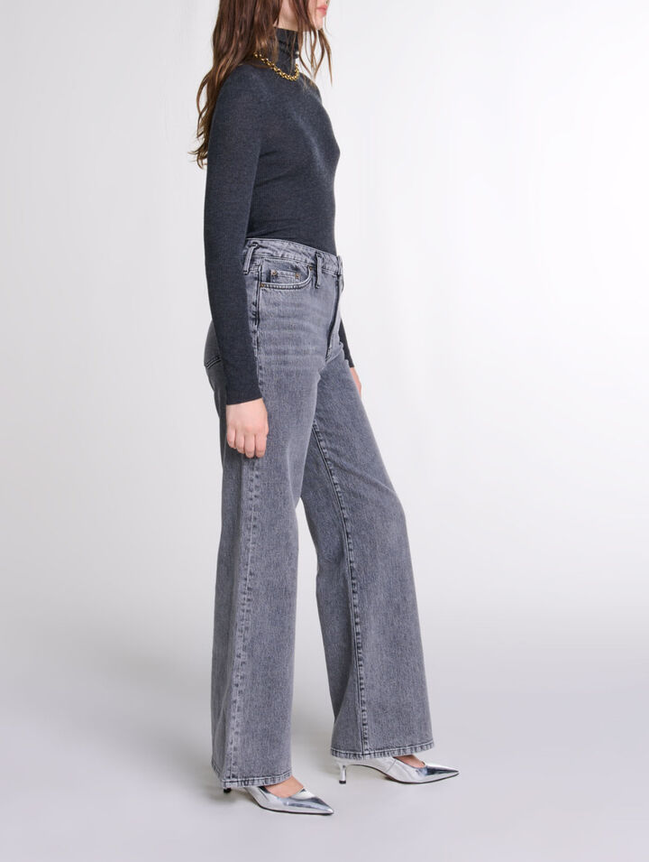 Wool and silk jumper