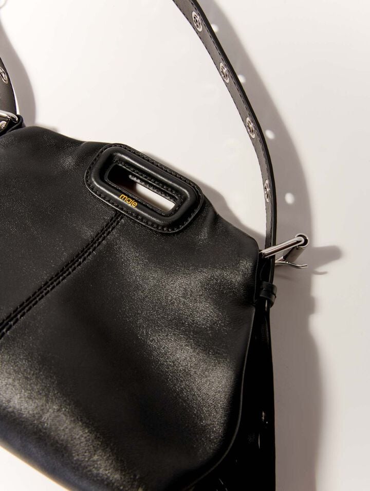 Miss M mini plain leather bag