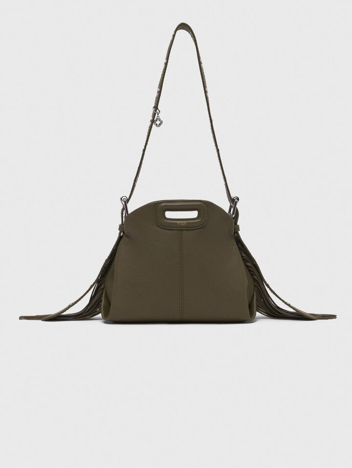 Plain leather mini Miss M bag