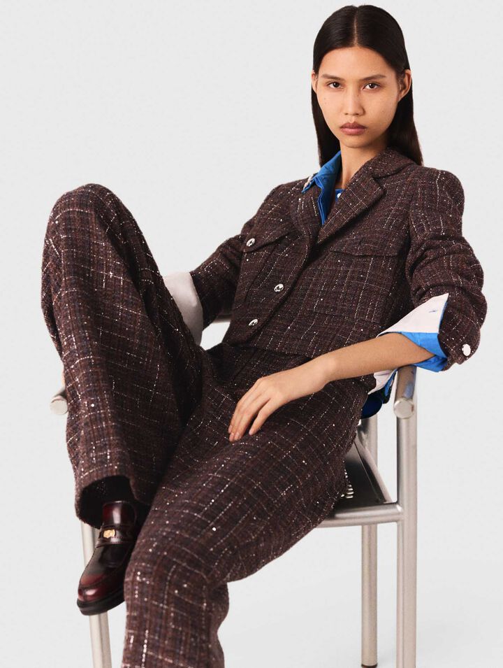Tweed trousers