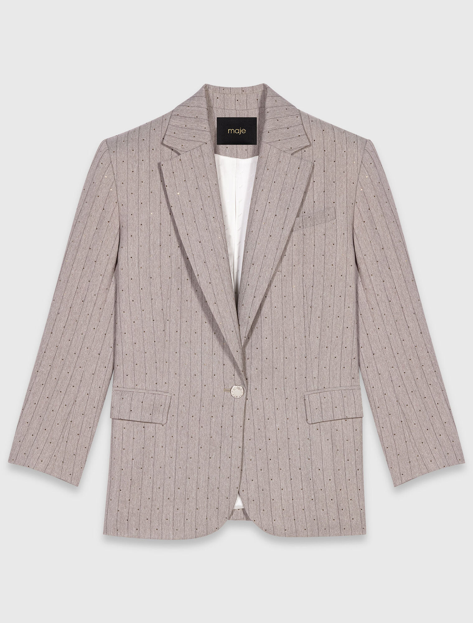 Veste de tailleur à strass