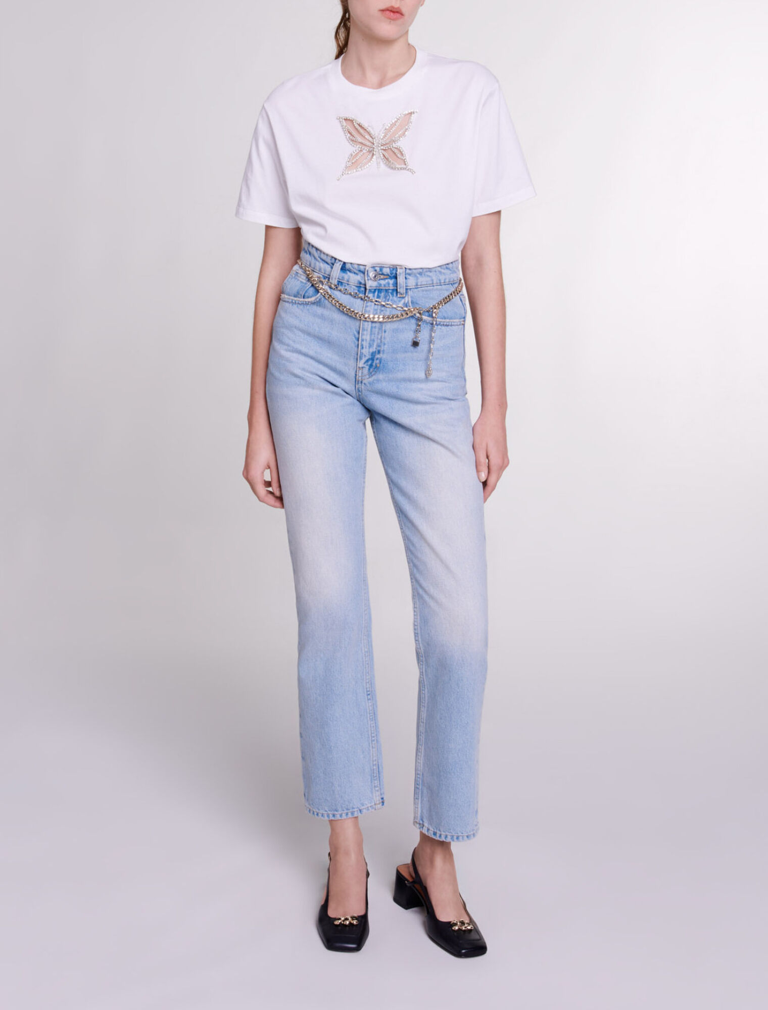 Rhinestone T-shirt