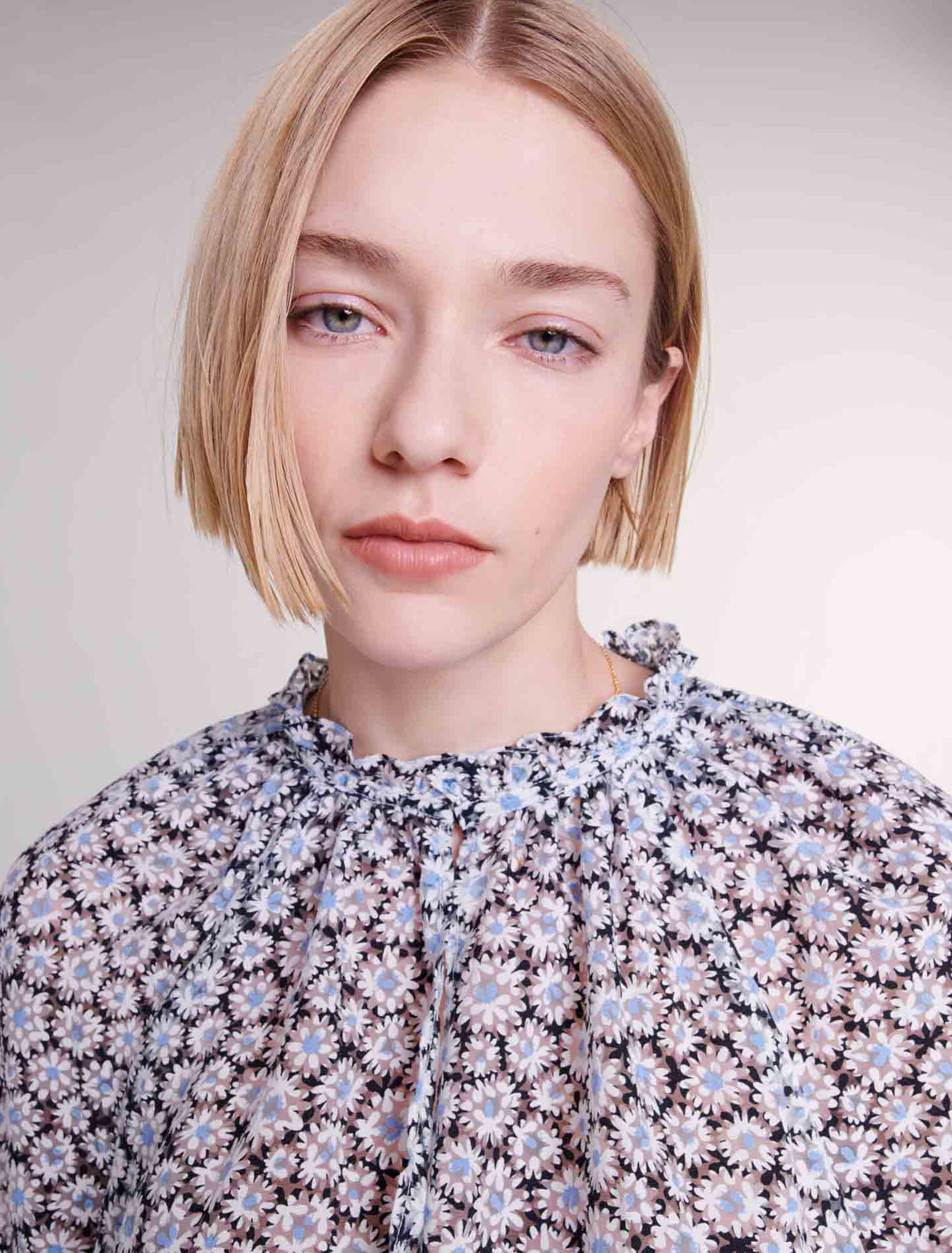 Blouse imprimé fleuri