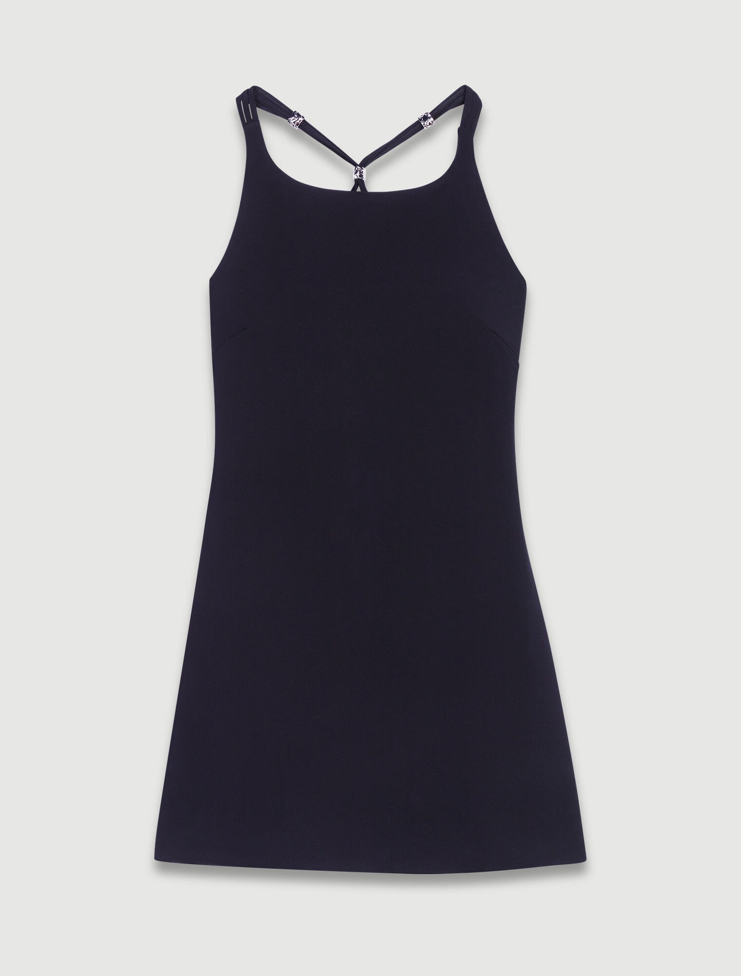 Robe courte à liens