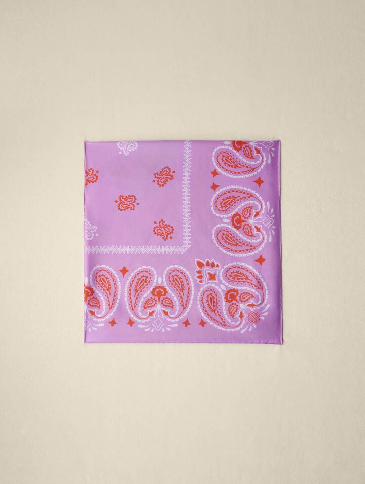 Bandana imprimé paisley