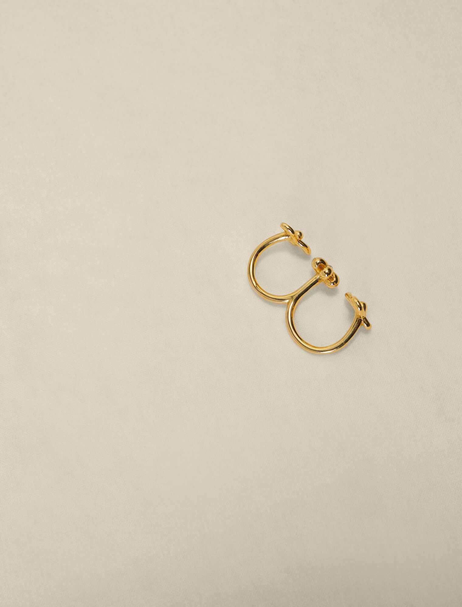 Double flower ring