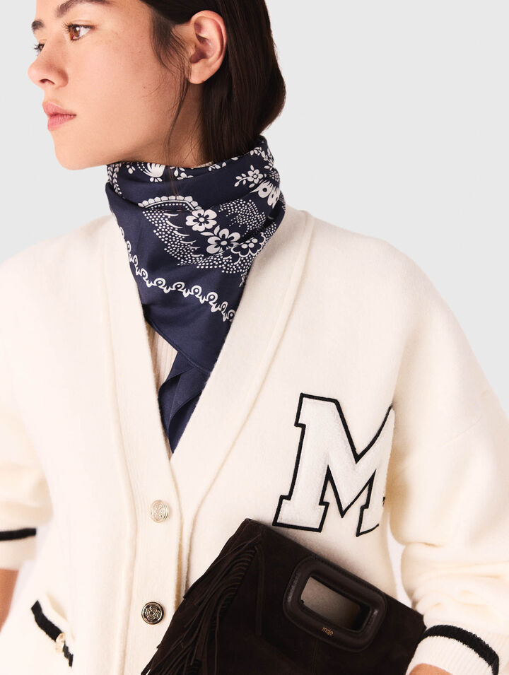 Sac M en cuir suède