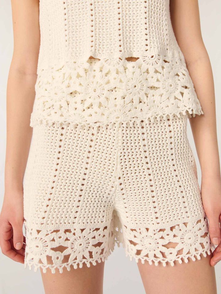 Short en crochet