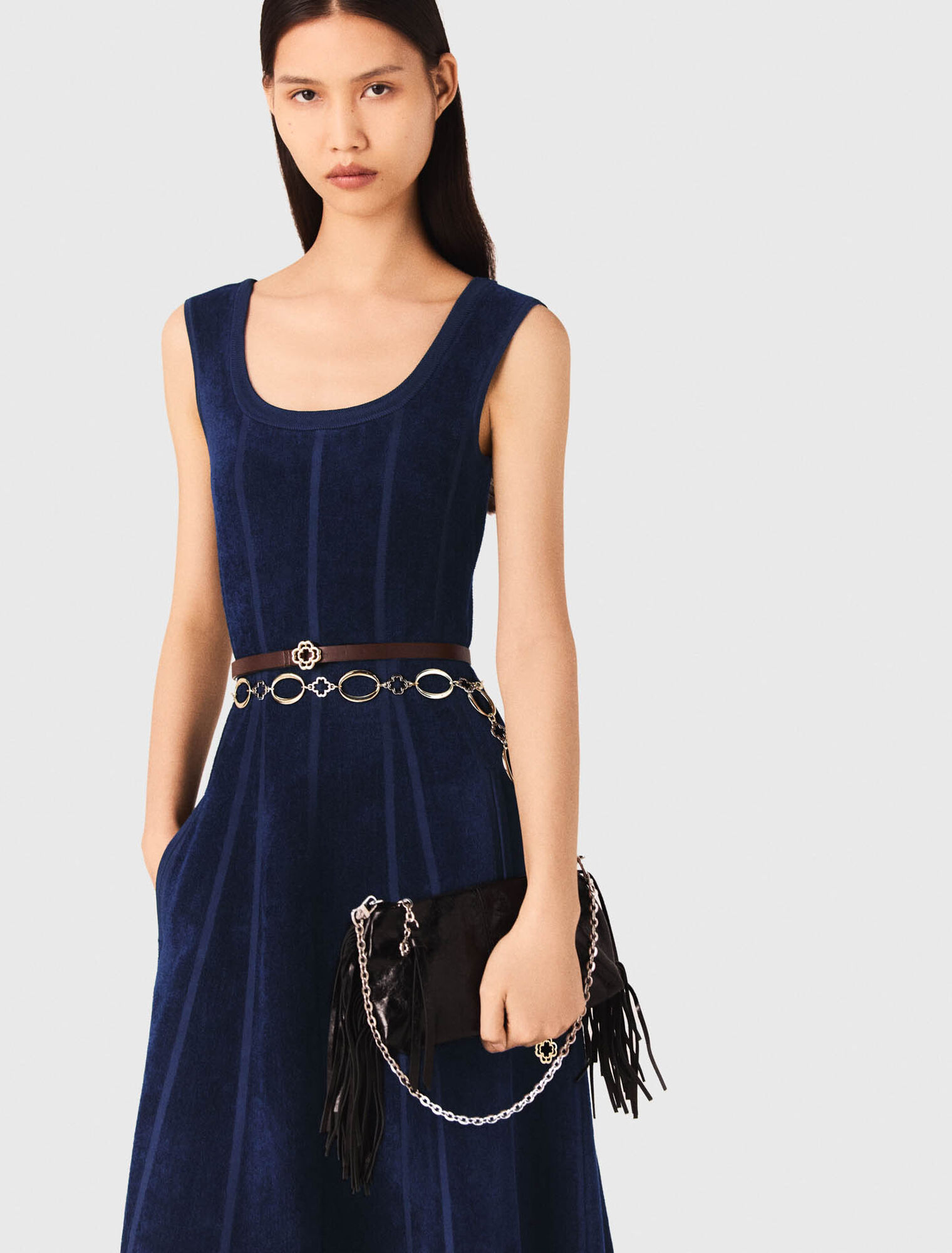 Pochette Miss M pouch en cuir vernis