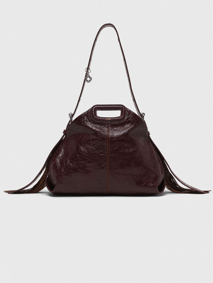 Sac Miss M en cuir craquelé