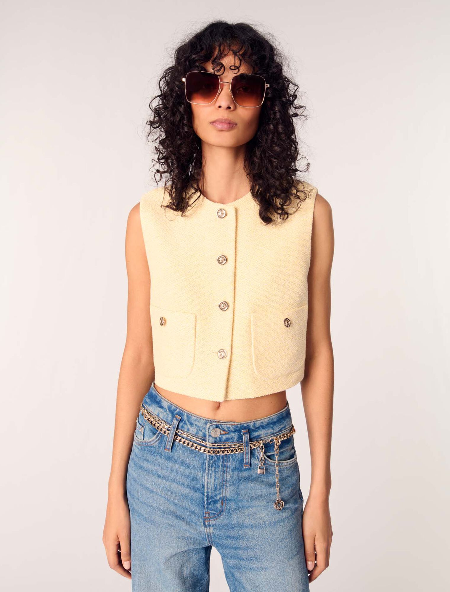 Veston en tweed