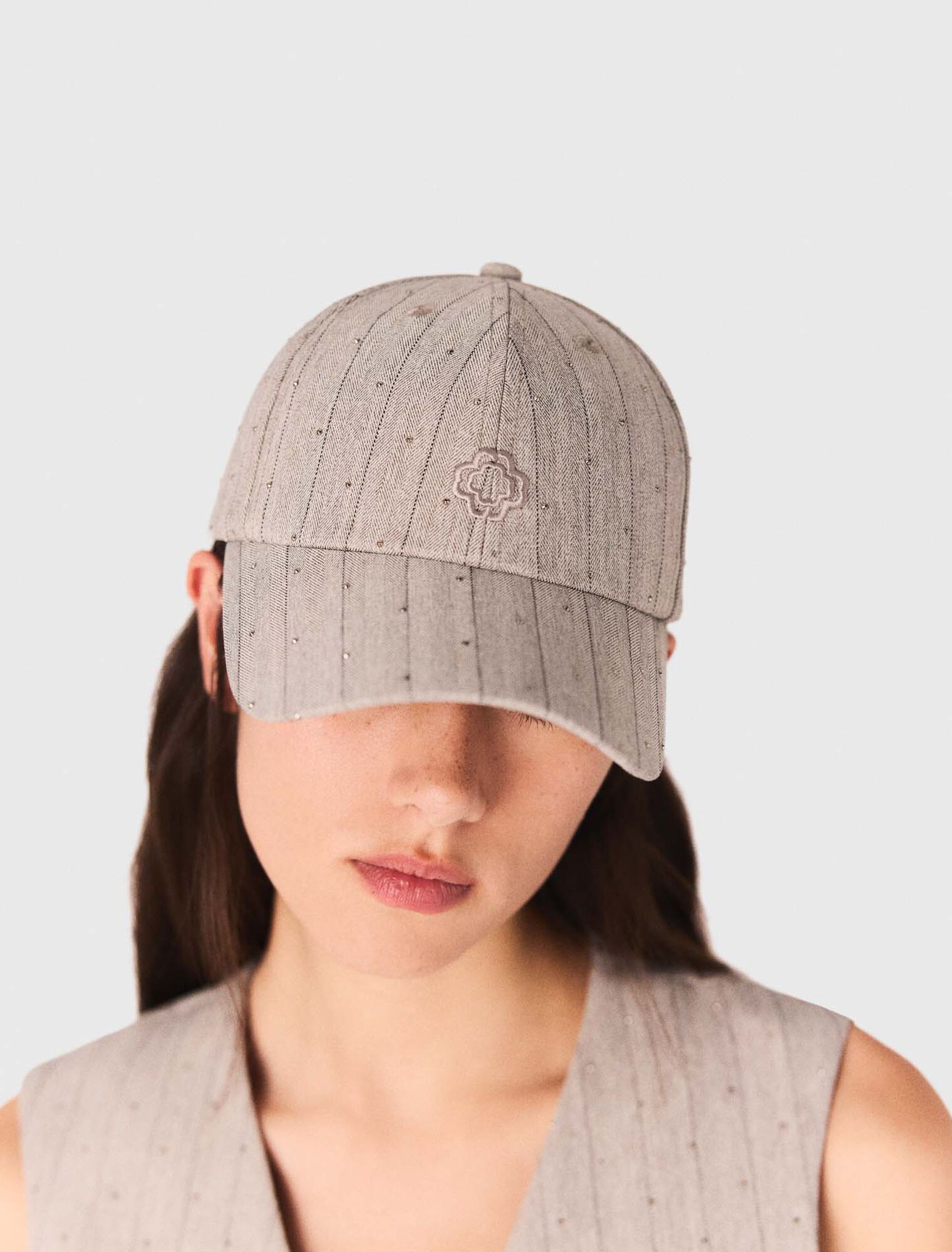 Casquette en coton imprimé