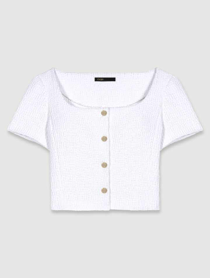 Top en tweed