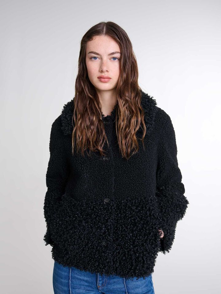 Veste en bouclette