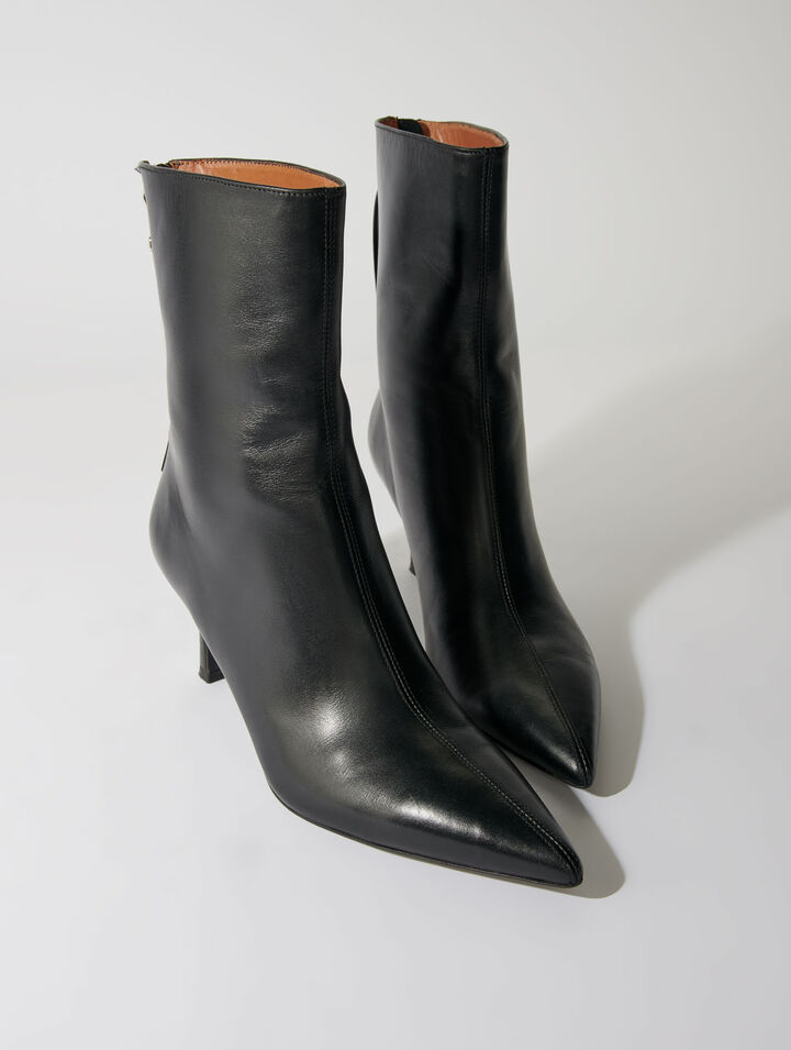 Bottines à bout pointu
