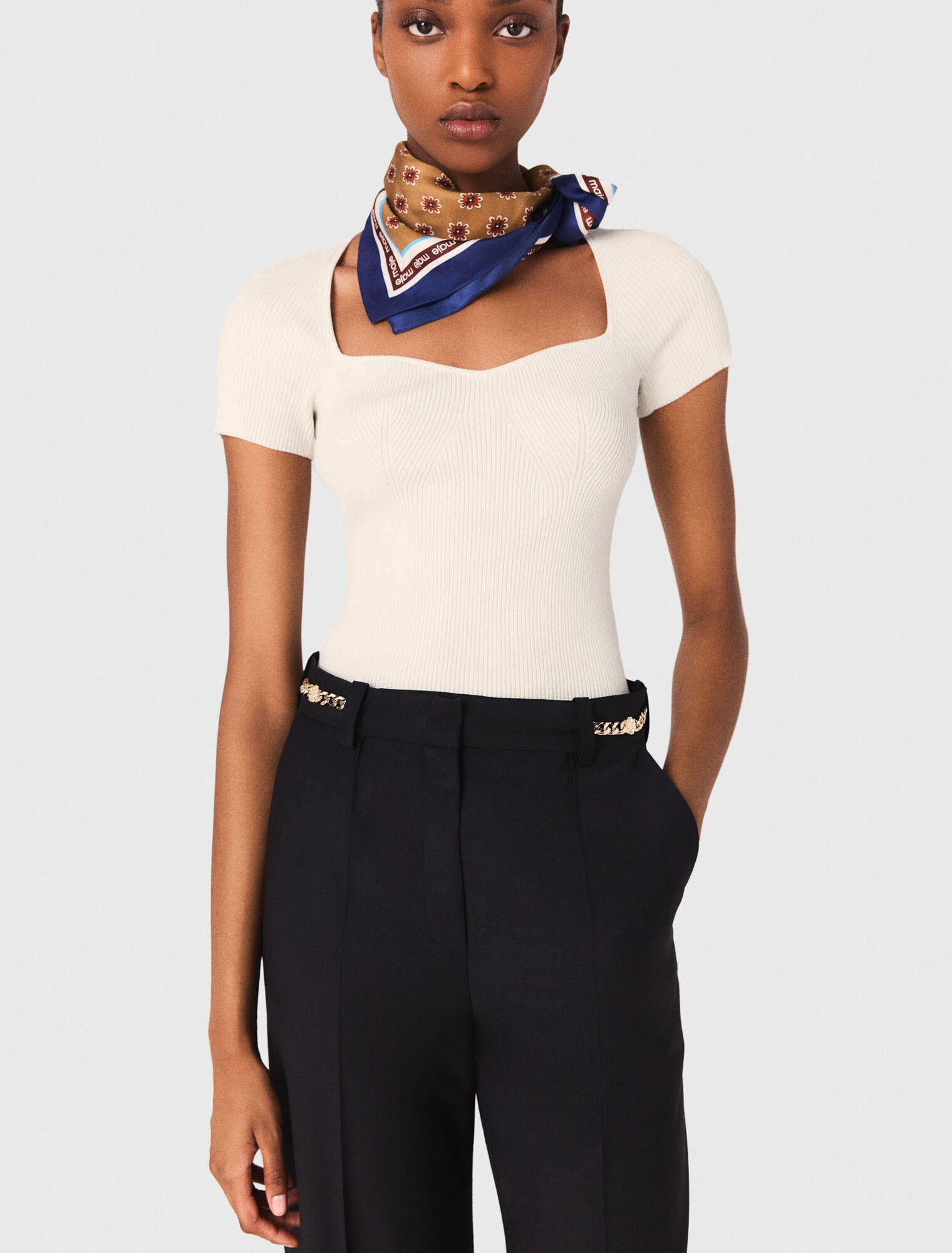 Top en maille