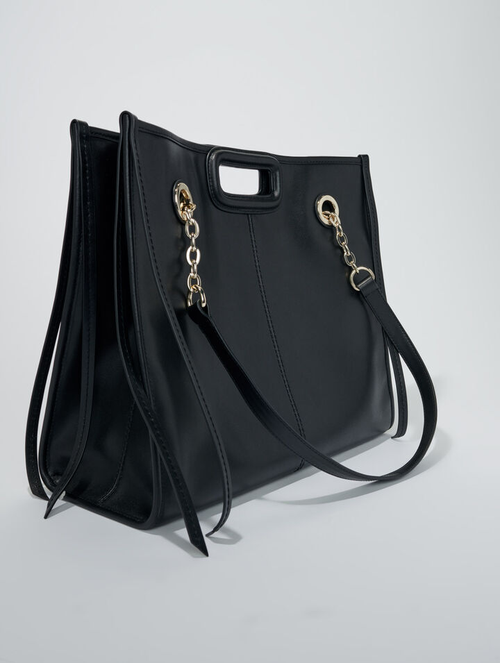Cabas en cuir