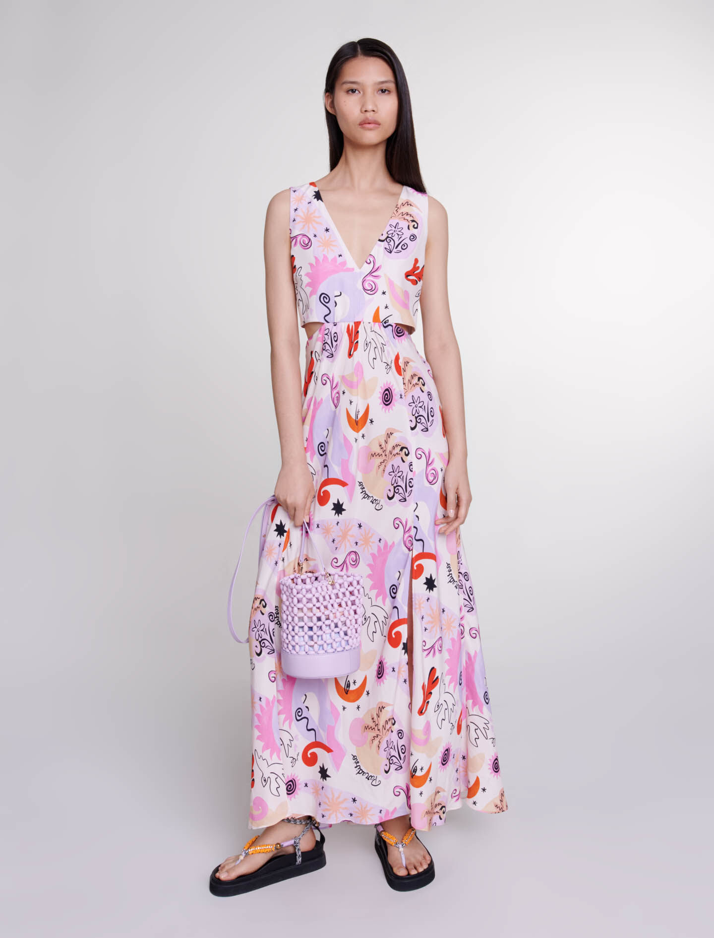 Robe soie maje top