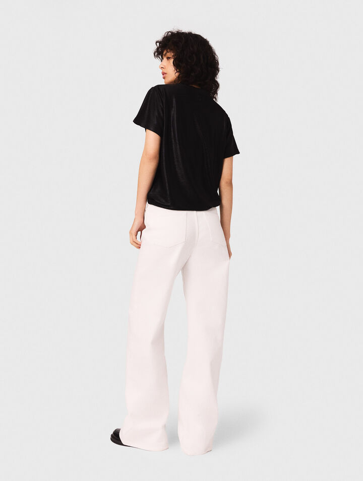 Tee-shirt lamé