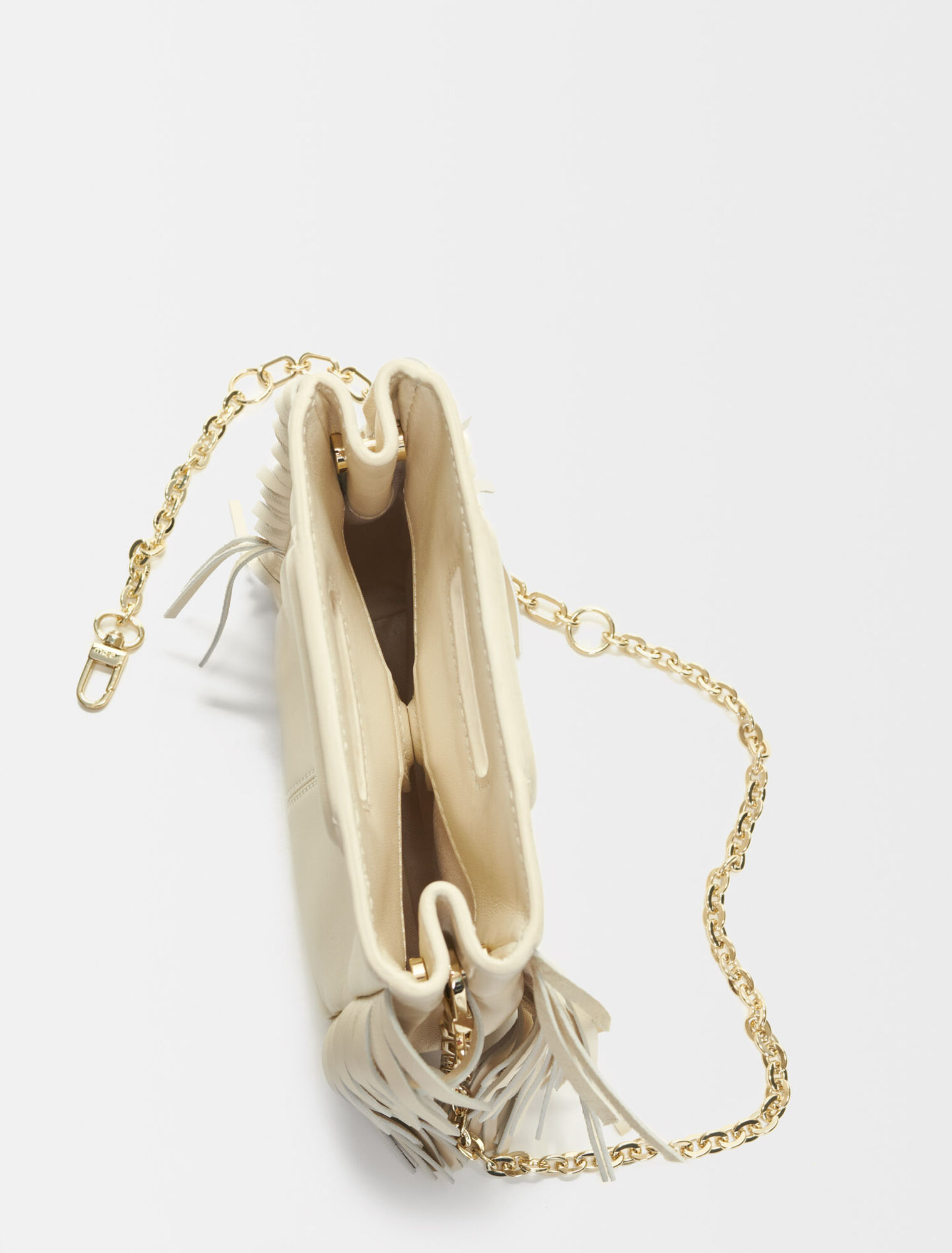 Sac M mini en cuir lisse