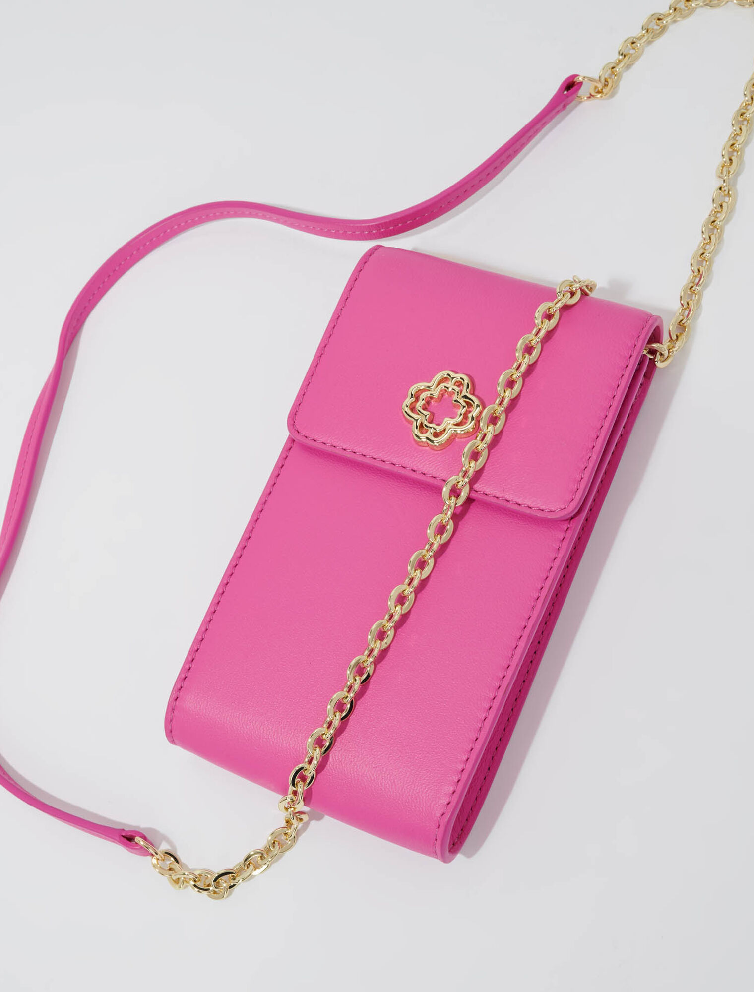 Pochette de téléphone en cuir