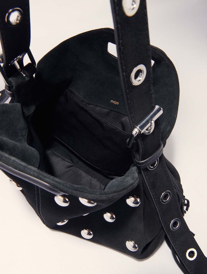 Sac Miss M en suède à studs