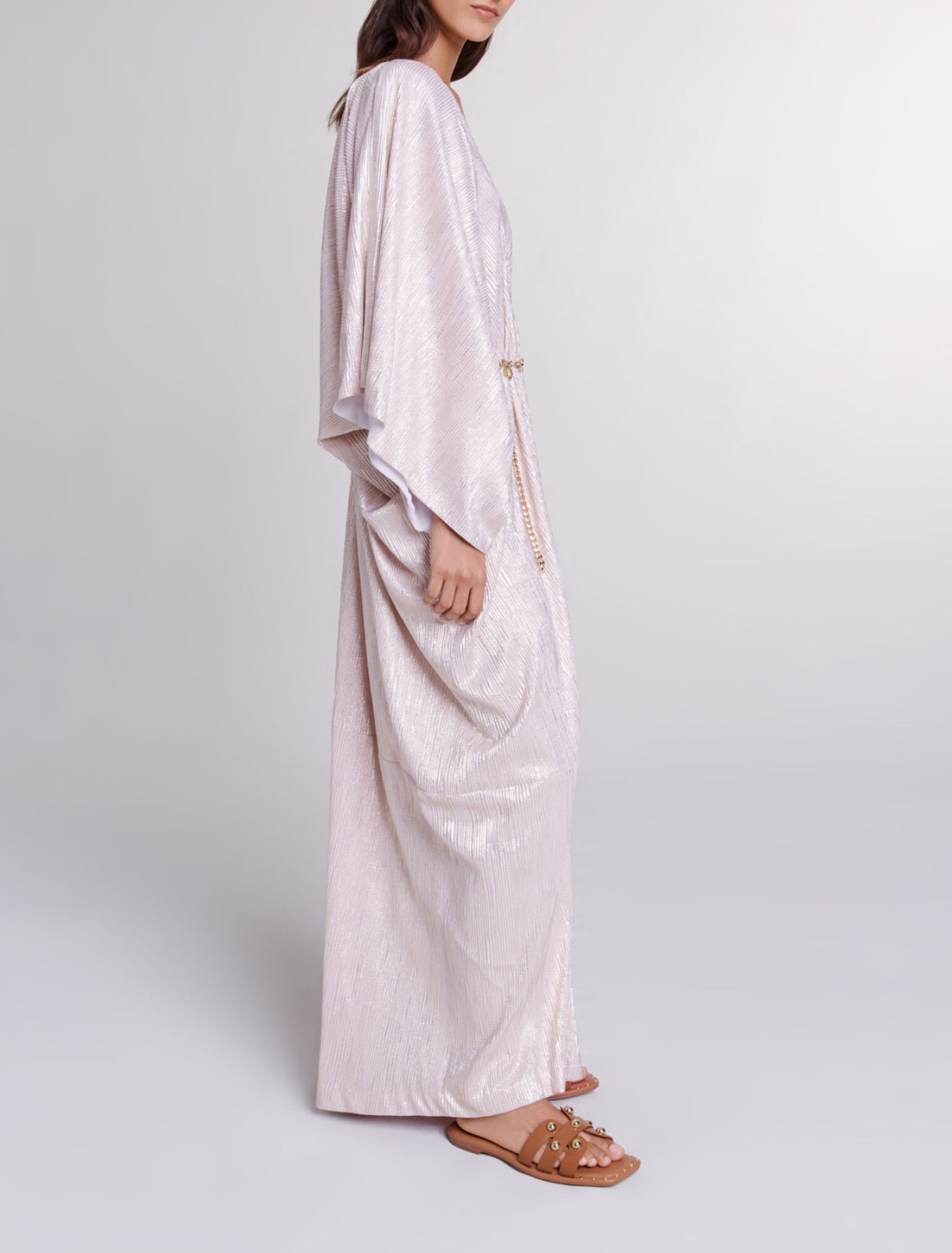 Belted maxi dress