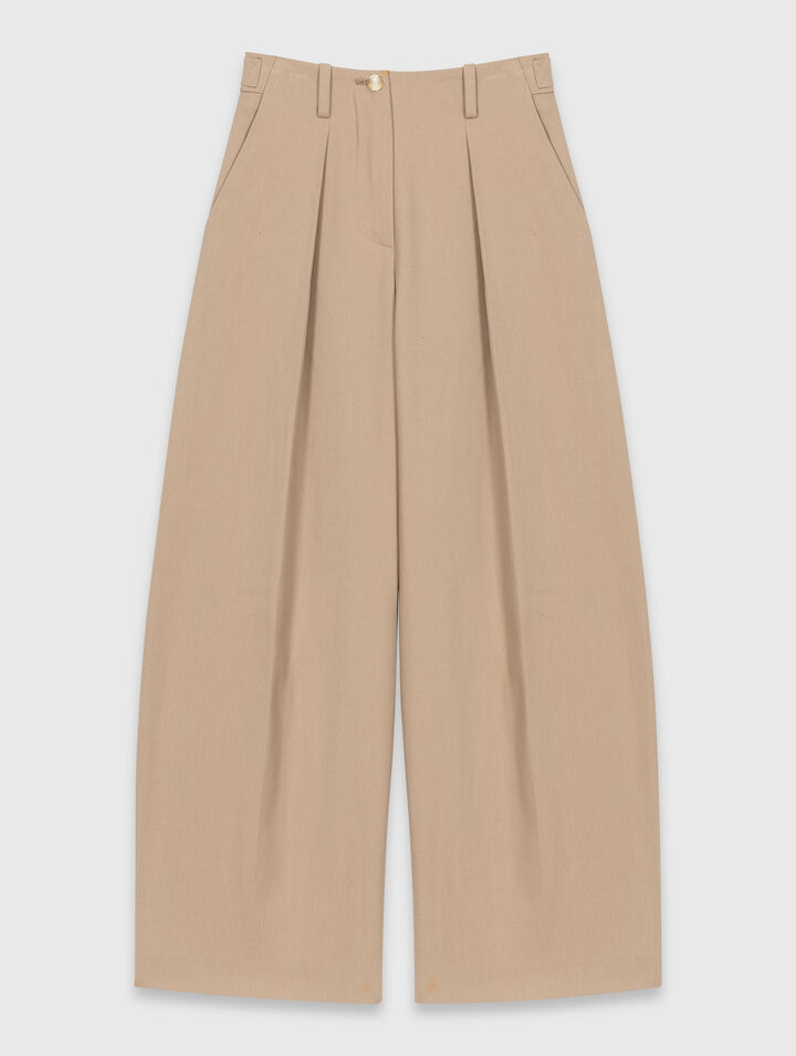 Pantalon balon en coton