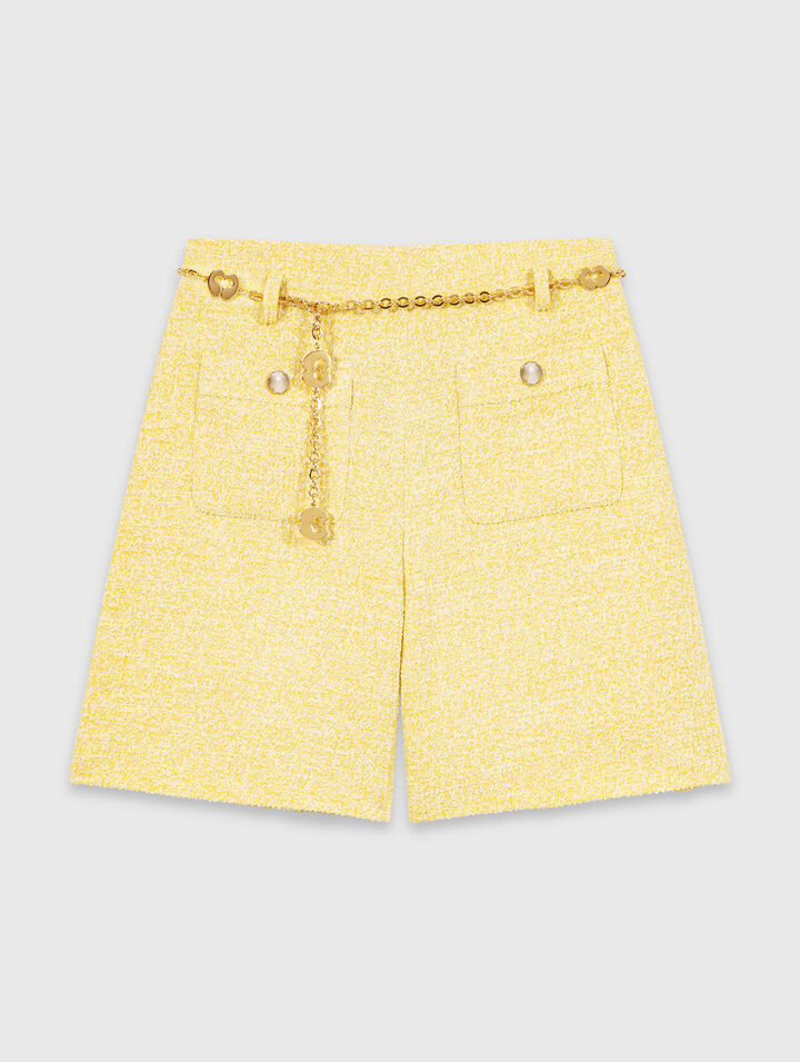 Short en tweed